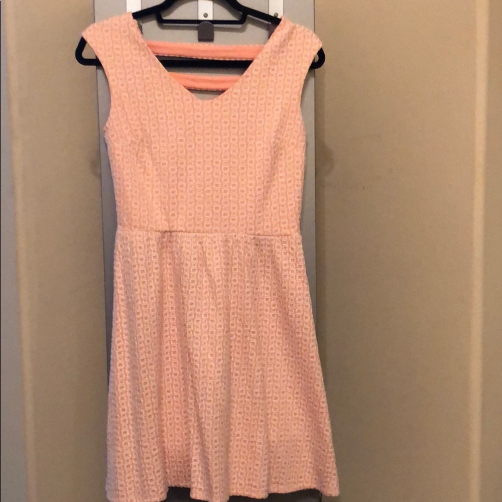 Peach Dress